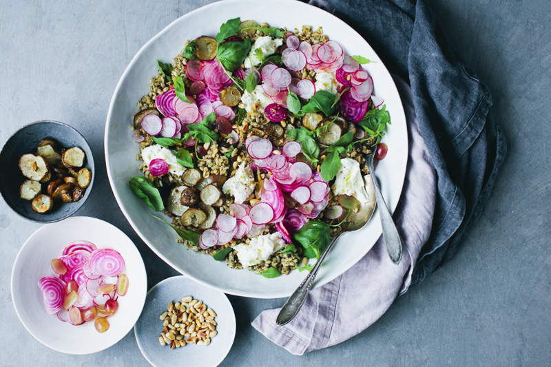 Mediterranean Five-Grain Rainbow Salad — Green Kitchen Stories